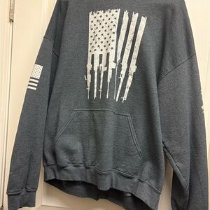 Grunt Style Charcoal Graphic Sweater